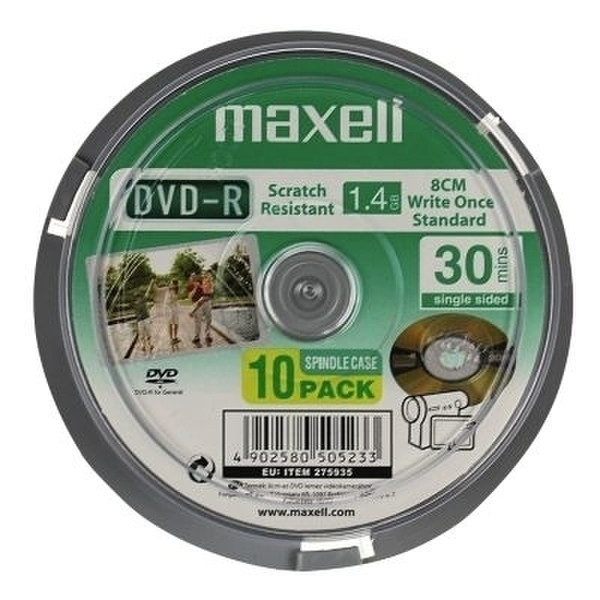 Maxell DVD-R 1.4 GB 10 - pk 1.4ГБ DVD-R 10шт