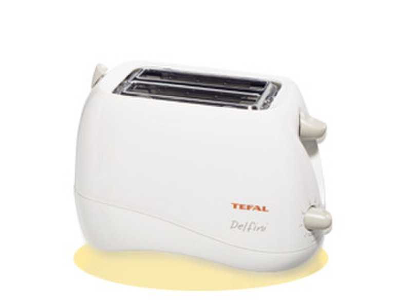 Tefal 5396.26 DELFINI COMPACT 2slice(s) 800W White