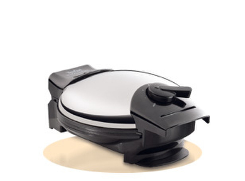 Tefal WD 3000 1000Вт Черный, Нержавеющая сталь вафельница