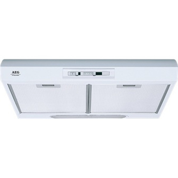 AEG DU4161-W Semi built-in (pull out) 210m³/h White cooker hood