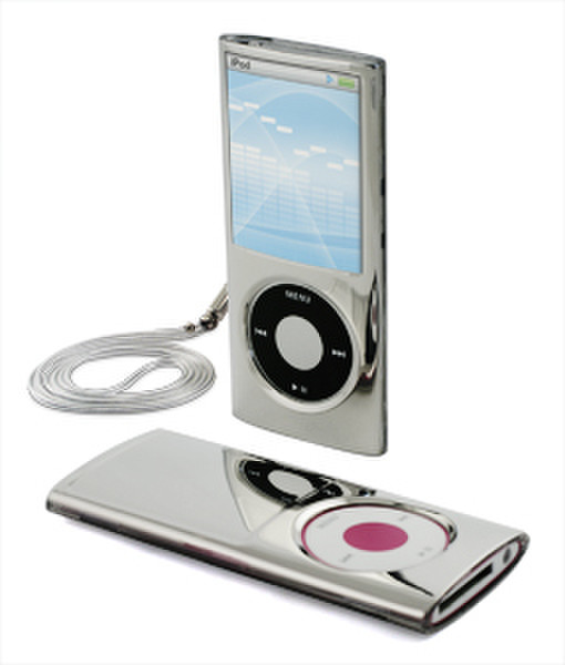 Qtrek MIRRORNANO4GSIL Silver MP3/MP4 player case