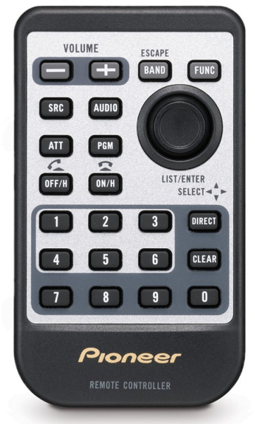 Pioneer CD-R510 Black remote control