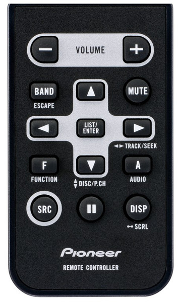Pioneer CD-R320 Black remote control