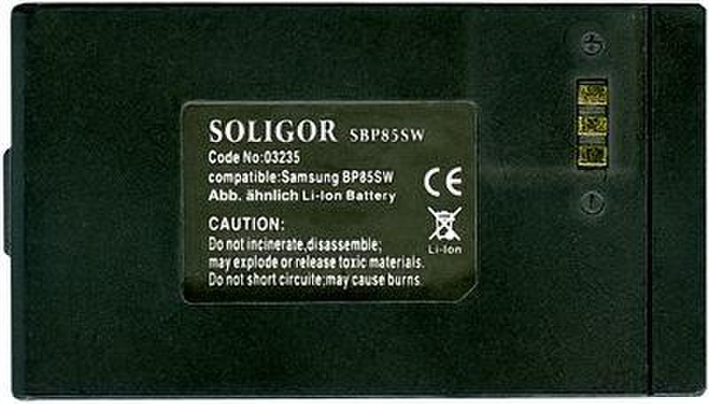 Soligor 03235 Lithium-Ion (Li-Ion) 650mAh 7.4V Wiederaufladbare Batterie