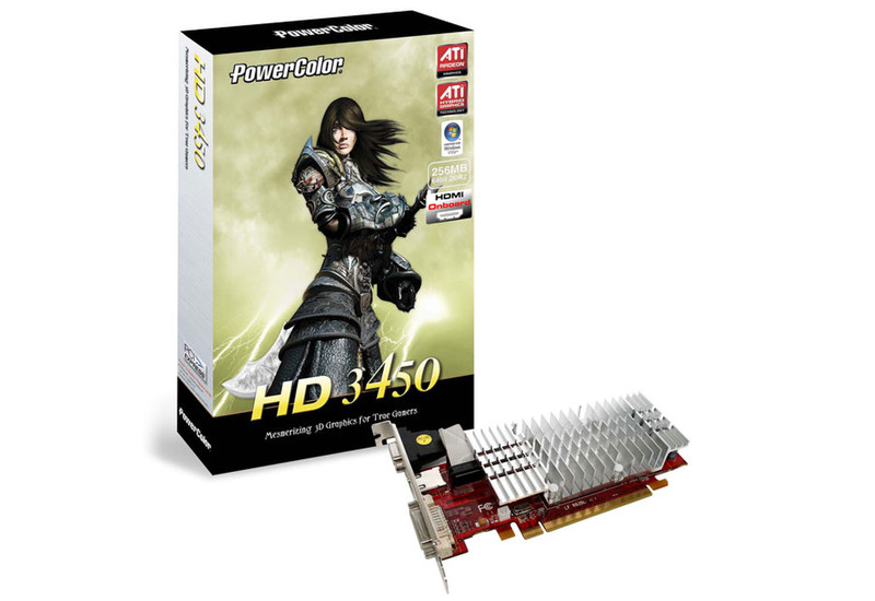 PowerColor HD3450 GDDR2