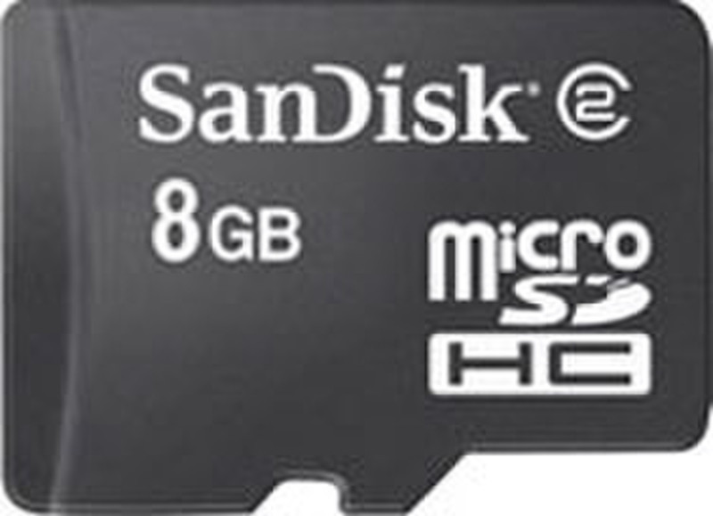 Sandisk microSDHC 8GB 8GB SDHC memory card