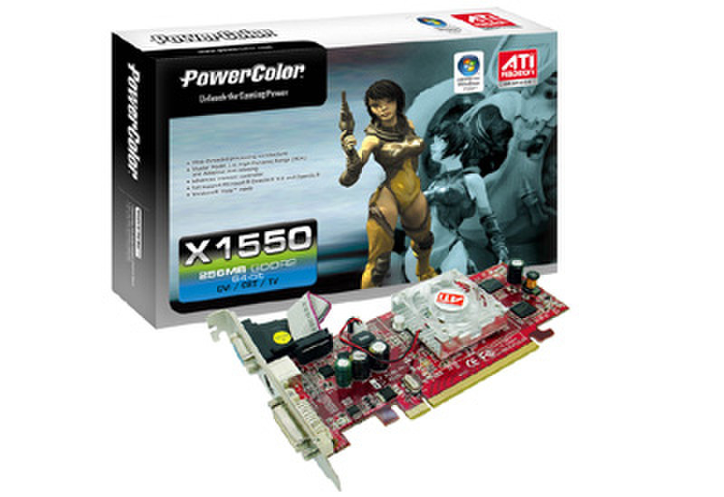 PowerColor X1550 Radeon X1550 GDDR2