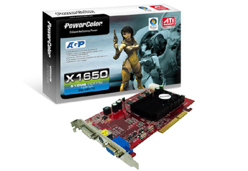 PowerColor X1650 GDDR2 graphics card