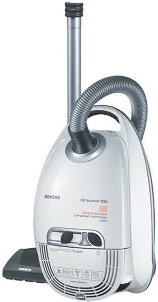 Siemens VS08G1623 Cylinder vacuum 6L 1600W Black,White vacuum