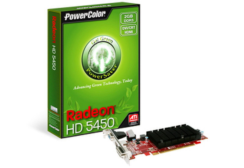 PowerColor AX5450 2GBK3-SH 2GB GDDR3 graphics card