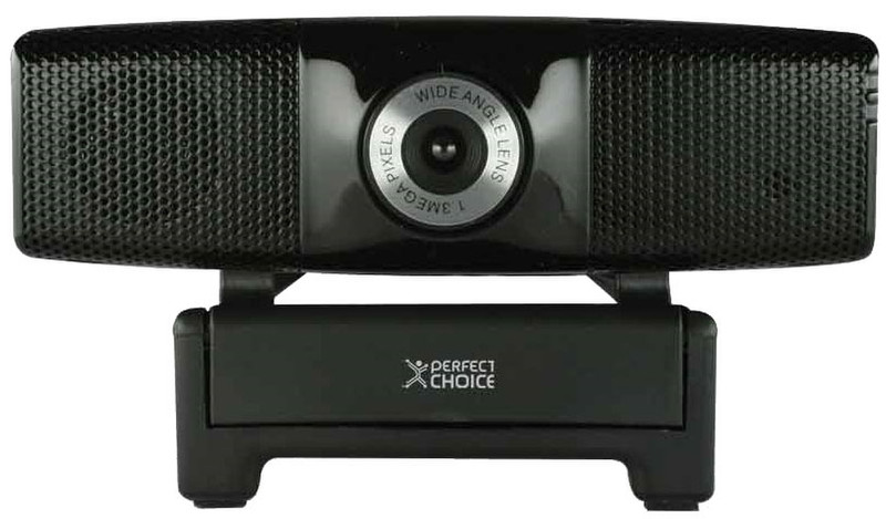 Perfect Choice PC-320401 1.3MP 800 x 600Pixel USB 2.0 Schwarz Webcam