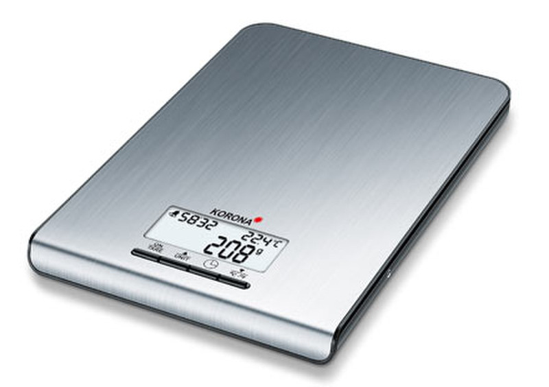 Korona 4825656 Electronic kitchen scale Нержавеющая сталь кухонные весы