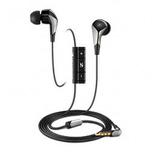 Sennheiser CX 880i Binaural Verkabelt Schwarz, Silber Mobiles Headset