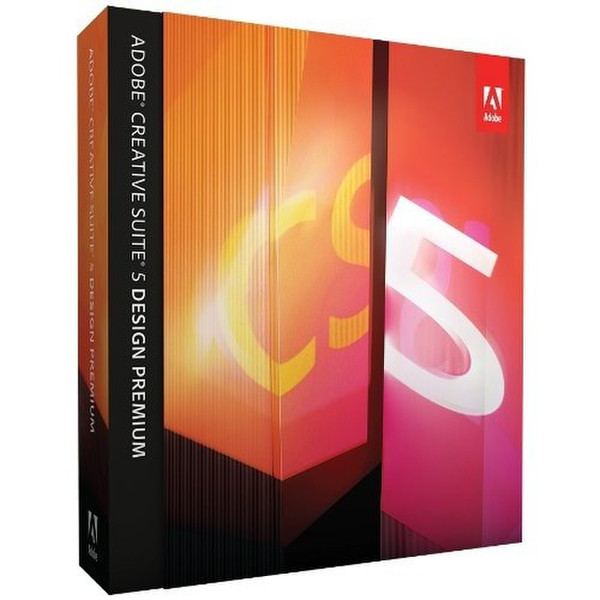 Adobe Web design, development and publishing Creative Suite 5 Design Premium, Box, EDU, Full, ITA