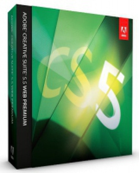 Adobe Creative Suite CS Web Premium Student & Teacher ED, Mac, Box, ESP, EDU