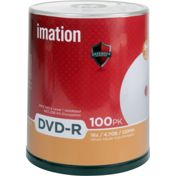 Imation I27843 4.7ГБ DVD-R 50шт чистый DVD