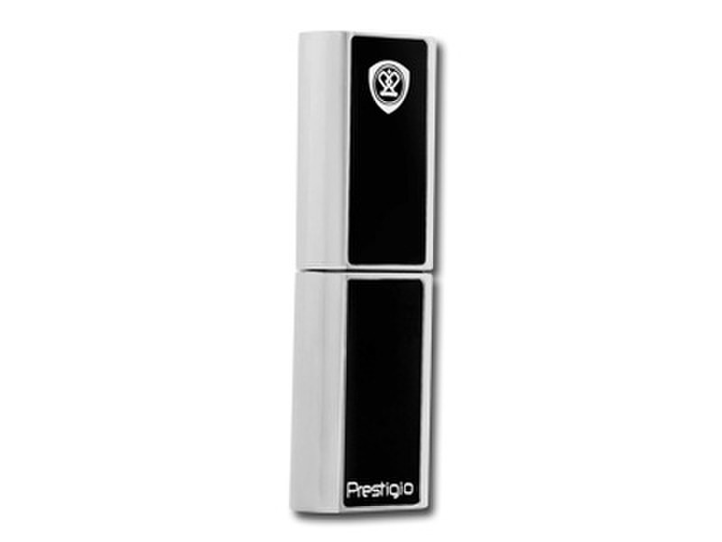 Prestigio PFD1SI04 4GB USB 2.0 Type-A Black,Silver USB flash drive