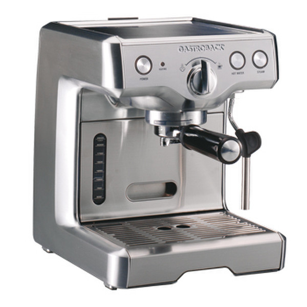 Gastroback 42609 Espresso machine 2.2L Silver coffee maker