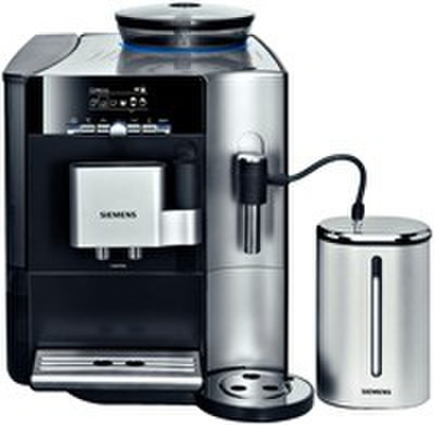 Siemens TK76501DE Espresso machine 2.1л Черный, Cеребряный кофеварка