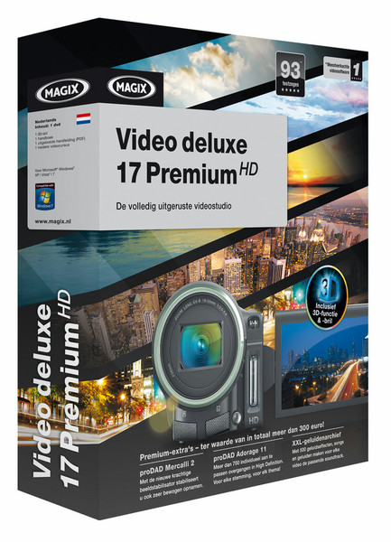 Magix Video deluxe 17 Premium HD