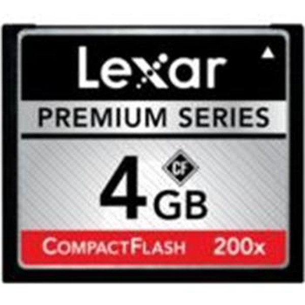 Lexar Premium CF Card 4GB 200x 4ГБ CompactFlash карта памяти
