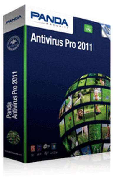 Panda AntiVirus Pro 2011 3пользов. 1лет ENG