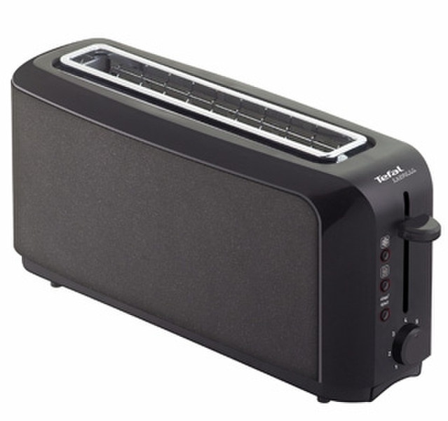 Tefal TL356132 2slice(s) 1000W Black toaster