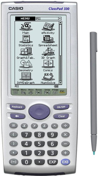 Casio ClassPad 330 Graphing calculator Cеребряный