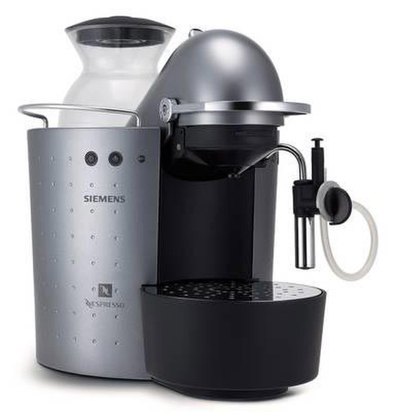 Siemens TK50N01DE Pod coffee machine 1.2L Black,Silver coffee maker