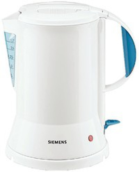 Siemens TW12002N 1.7l 2200W Blau, Weiß Wasserkocher