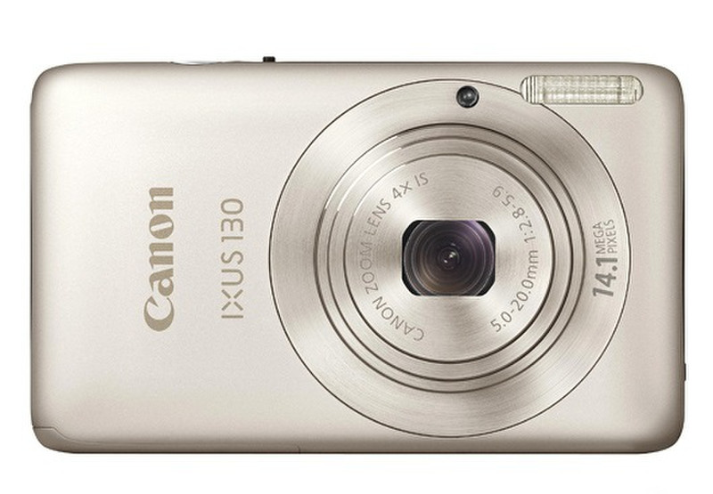 Canon Digital IXUS 130 Компактный фотоаппарат 14.1МП 1/2.33
