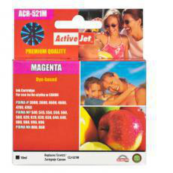 ActiveJet ACR-521M Magenta Tintenpatrone