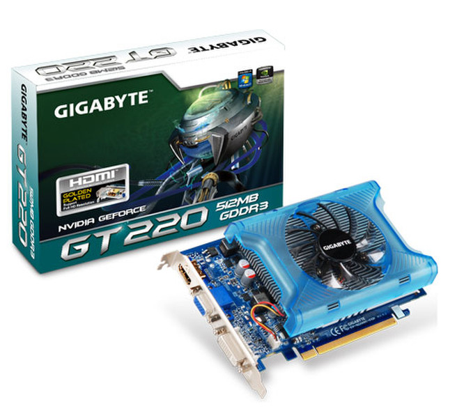 Gigabyte GeForce GT 220 GeForce GT 220 GDDR3