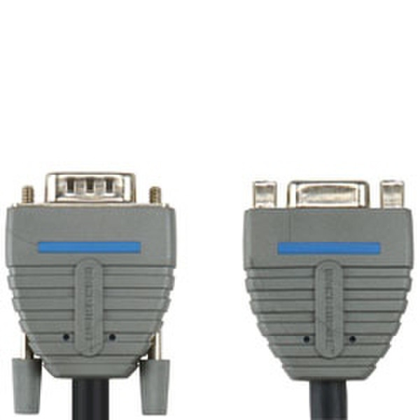 Bandridge BCL1002 2m VGA (D-Sub) VGA (D-Sub) Schwarz, Blau, Grau VGA-Kabel