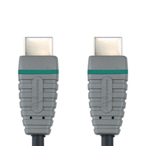 Bandridge BVL1001 1м HDMI HDMI Черный, Зеленый, Серый HDMI кабель