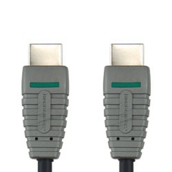 Bandridge BVL1003 3m HDMI HDMI Black,Green,Grey HDMI cable