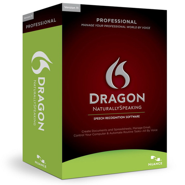 Nuance Dragon NaturallySpeaking 11 Professional Government (GOV) 1year(s) 1user(s)