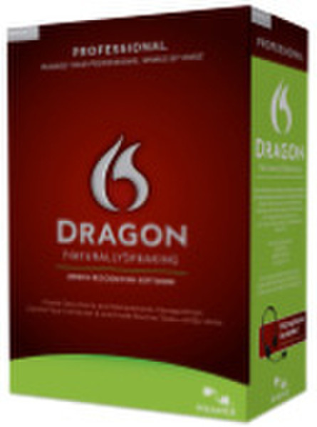 Nuance Dragon NaturallySpeaking 11 Professional, 1000+u, FR 1000+Benutzer