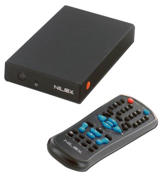 Nilox 13NXHMS200001 Black digital media player