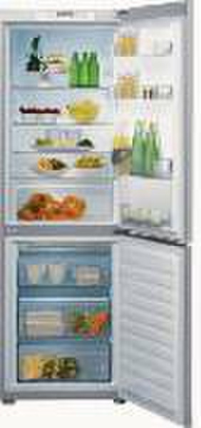 Bauknecht KGN 311 A+ NoFrost IO freestanding Stainless steel fridge-freezer