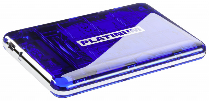 Platinum 103144 750ГБ Синий, Прозрачный внешний жесткий диск