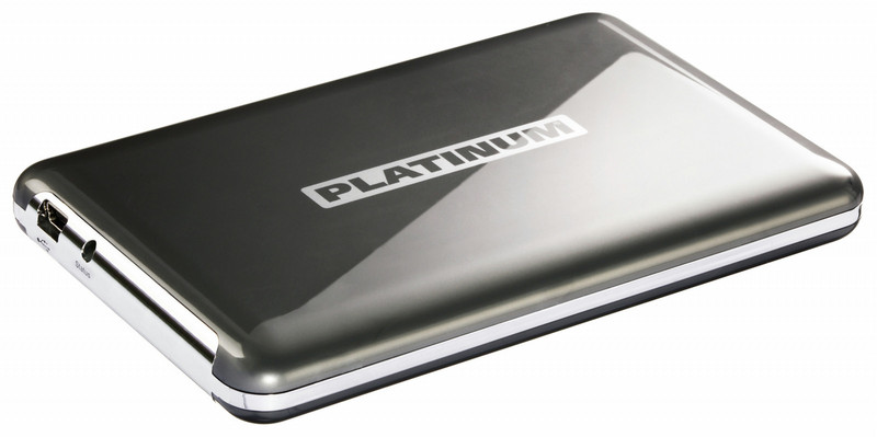 Platinum 103406 750GB Silver external hard drive