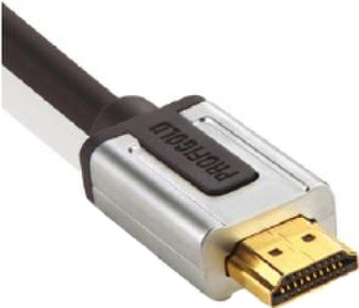 Profigold 1m HDMI 1.4 1m Micro-HDMI Micro-HDMI Black,Silver HDMI cable