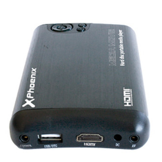 Phoenix Technologies PHMEDIAMOVIE500 2.0 500GB Black,Yellow external hard drive