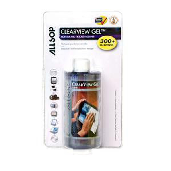 Allsop Clearview LCD / TFT / Plasma Equipment cleansing wet/dry cloths & liquid 150ml