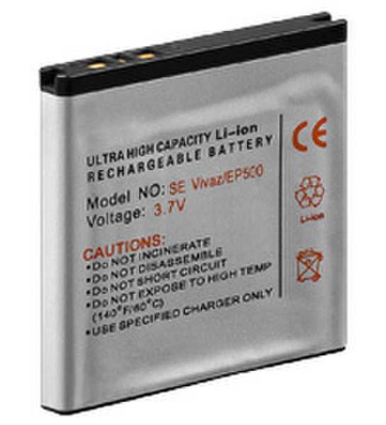 Wentronic Battery Pack Lithium-Ion (Li-Ion) 950mAh 3.7V Wiederaufladbare Batterie