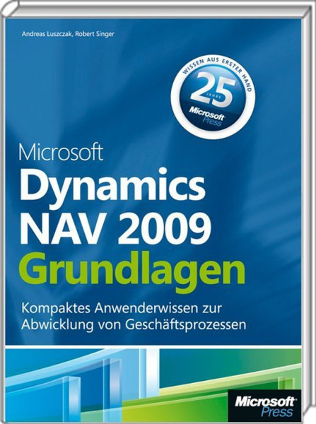 Microsoft Dynamics NAV 2009 - Grundlagen 415pages German software manual