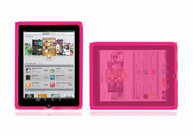Apple iPad Sleek Skin Pink e-book reader case