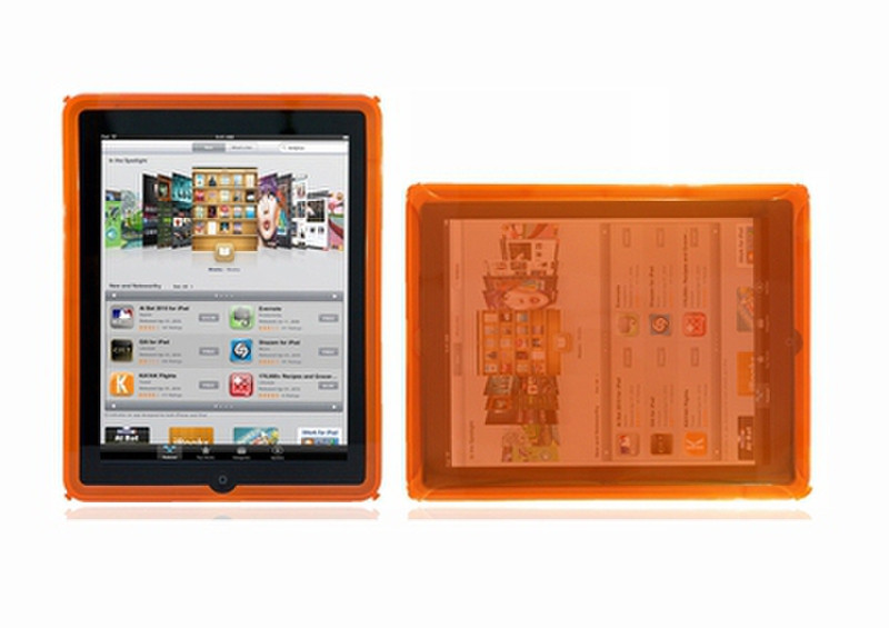 Apple iPad Sleek Skin Orange e-book reader case