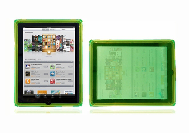 Apple iPad Sleek Skin Green e-book reader case